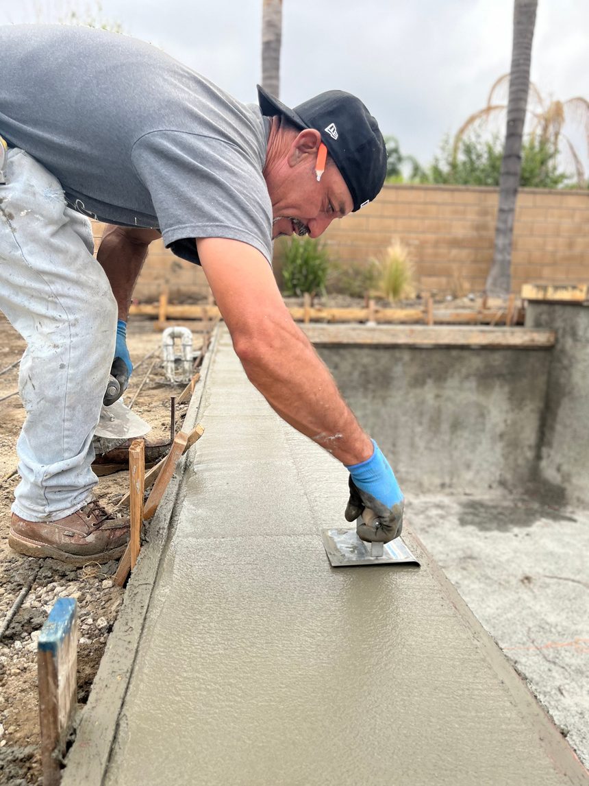 Tile and coping phase